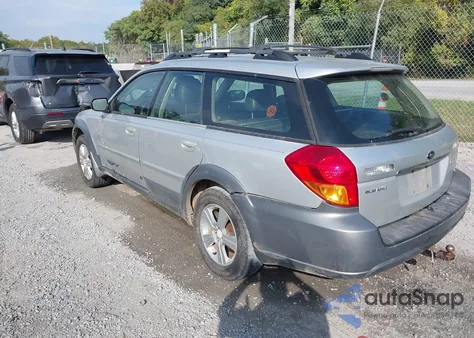 2005 Subaru Outback 2.5I Limited from USA, damaged, VIN 4S4BP62C856388058